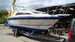 A 26ft bayliner being towed from Berkshire to Sovereign harbour at Eastbourne - click to enlarge